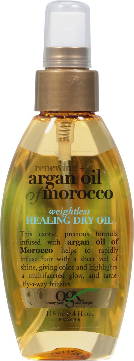 slide 6 of 9, OGX Renewing + Argan Oil of Morocco Weightless Healing Dry Oil Lightweight Hair Oil Mist - 4 fl oz, 4 fl oz