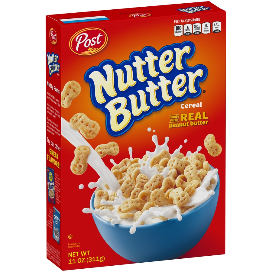 slide 6 of 8, Post Nutter Butter Cereal, 11 oz