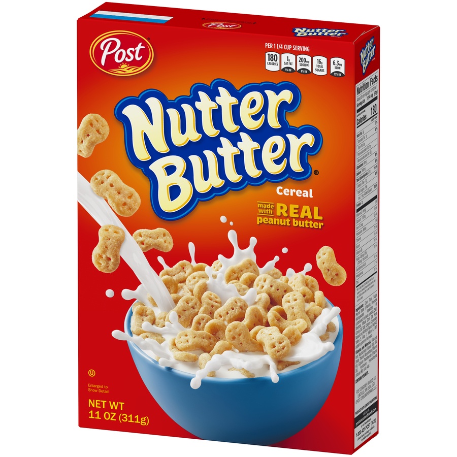 slide 5 of 8, Post Nutter Butter Cereal, 11 oz