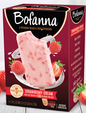 slide 1 of 1, Bofanna Strawberry Cream, 4 ct