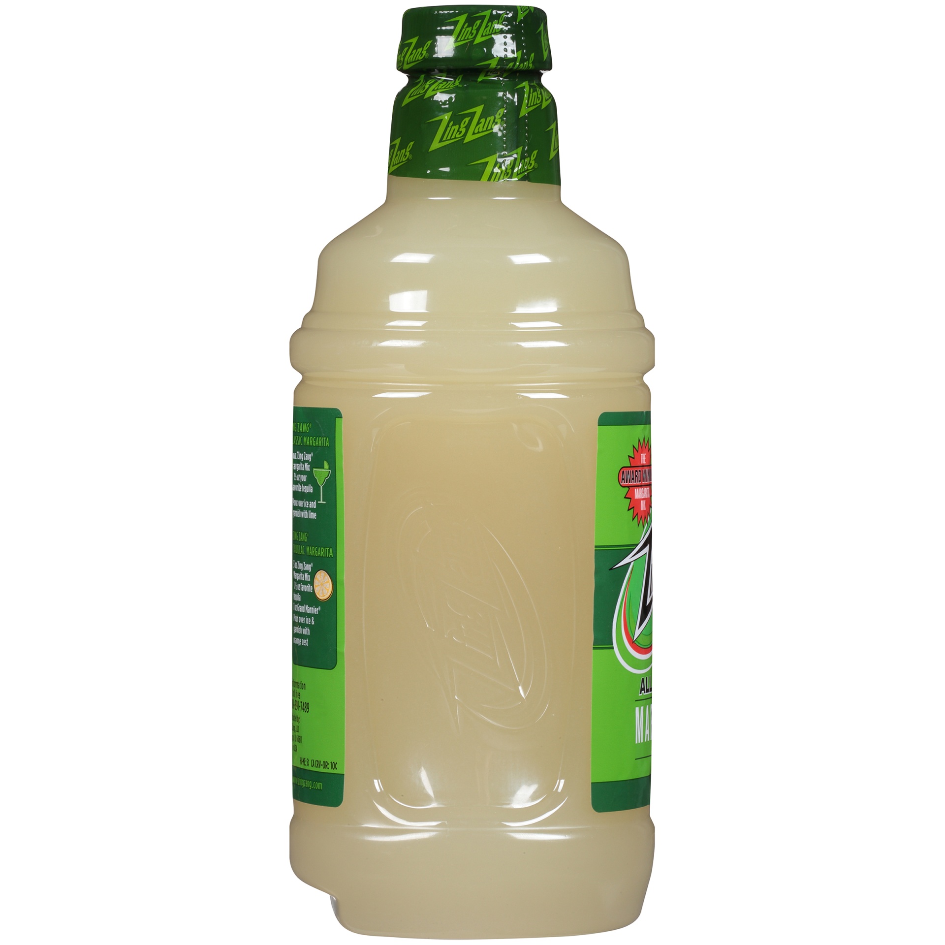 slide 4 of 6, Zing Zang Amazing Classic Margarita Mix, Non-Alcoholic Cocktail Mixer, 1.75L Bottle, 1.75 liter