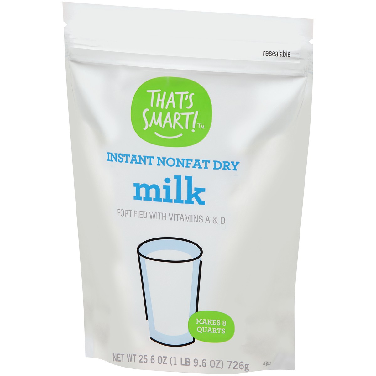 slide 2 of 15, That's Smart! Instant Nonfat Dry Milk, 25.6 oz