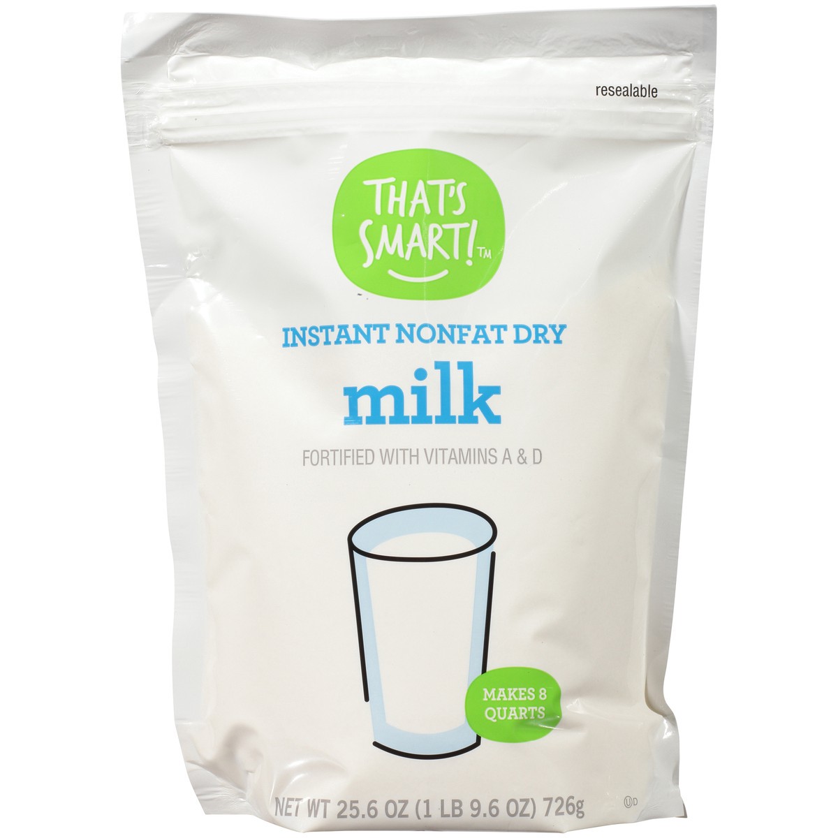 slide 3 of 15, That's Smart! Instant Nonfat Dry Milk, 25.6 oz