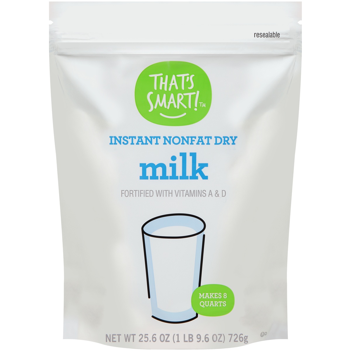 slide 1 of 1, That's Smart! Instant Nonfat Dry Milk, 25.6 oz