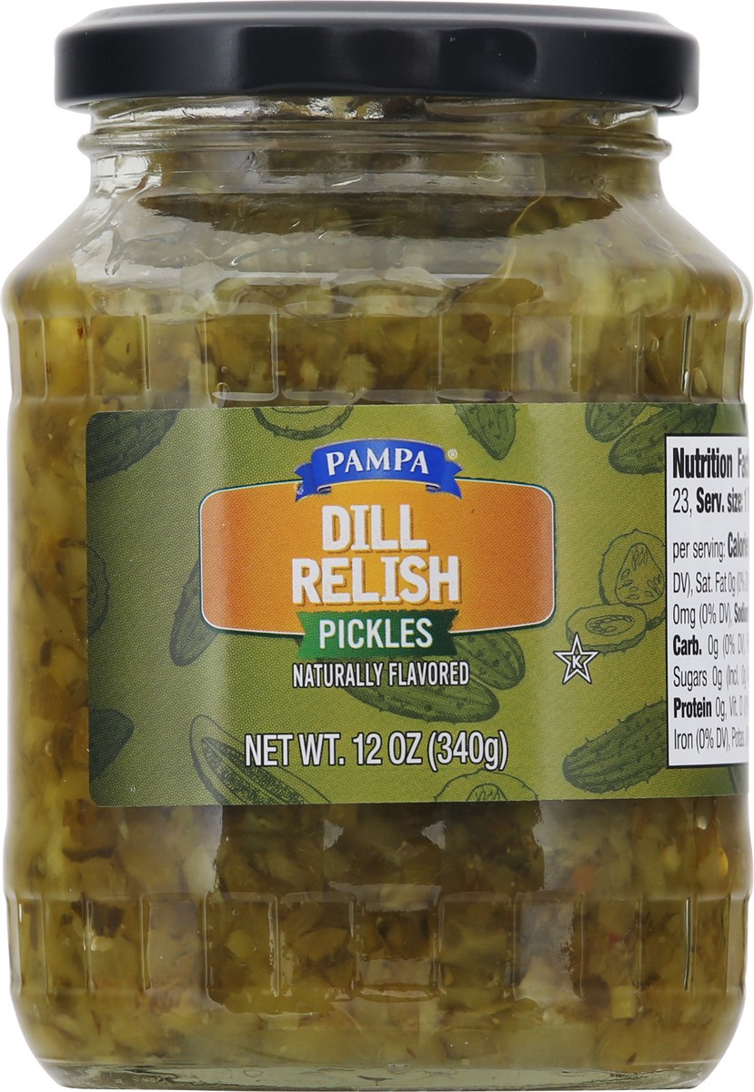 slide 11 of 13, Pampa Dill Relish, 12 fl oz