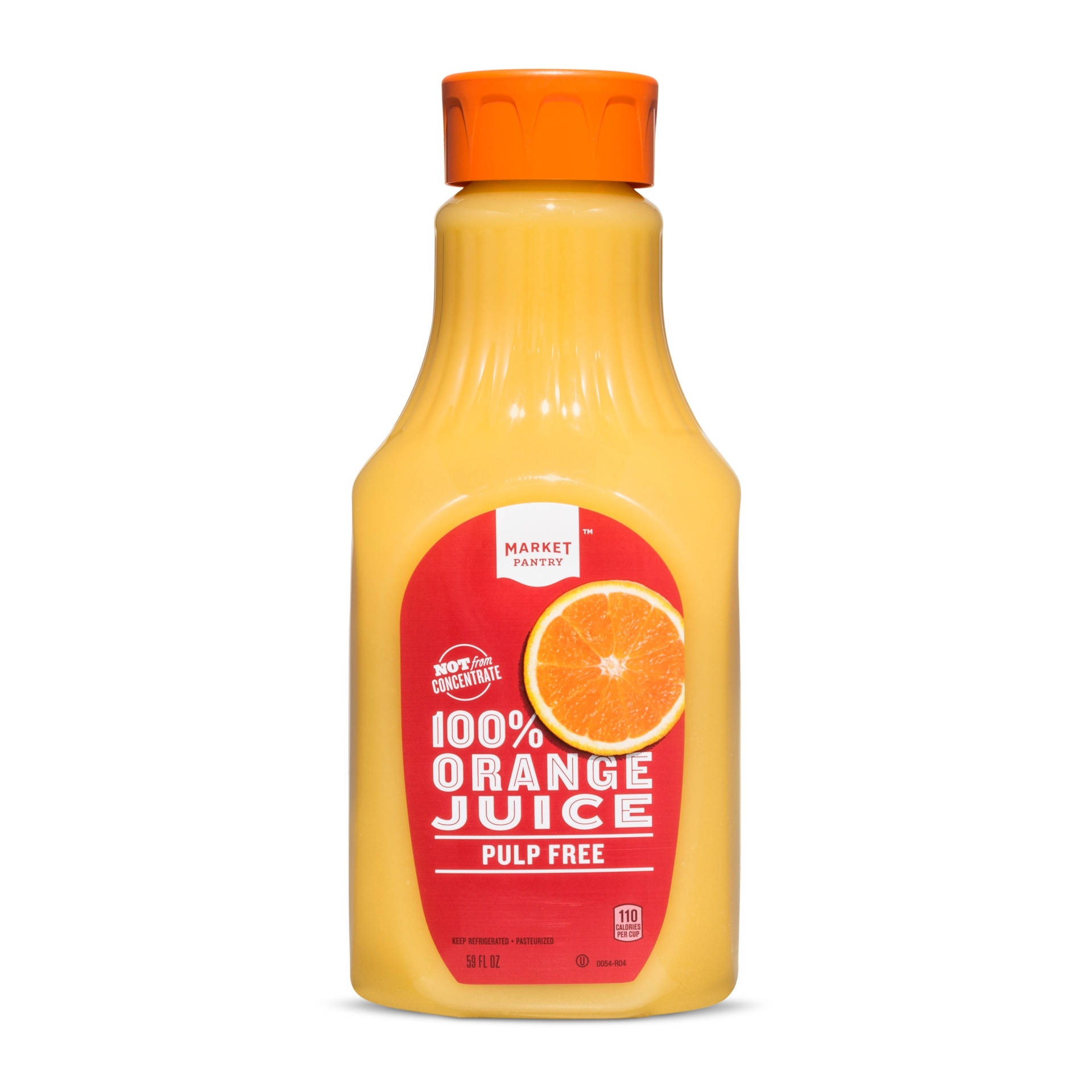 Store Brand Orange Juice 1/2 GAL 64oz CTN