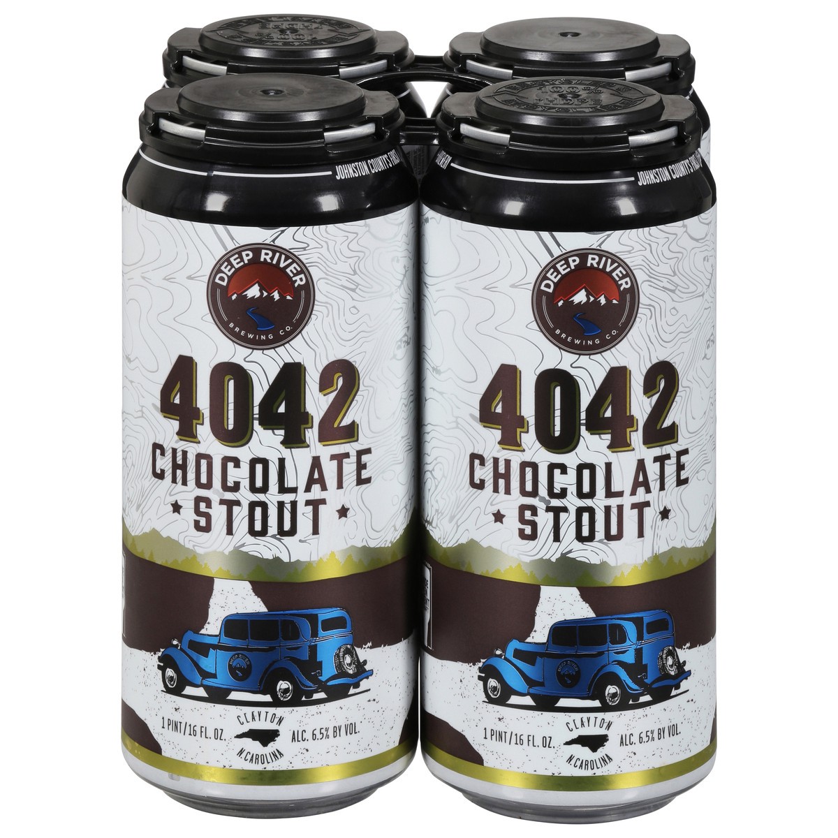 slide 1 of 9, Deep River Chocolate Stout 4042 Beer 4 - 1 pt Cans, 4 ct