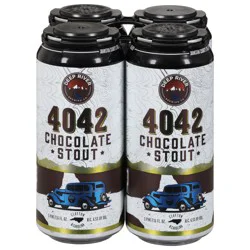 Deep River Chocolate Stout 4042 Beer 4 - 1 pt Cans