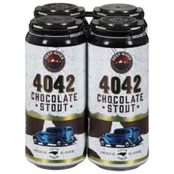 Deep River Chocolate Stout 4042 Beer 4 - 1 pt Cans