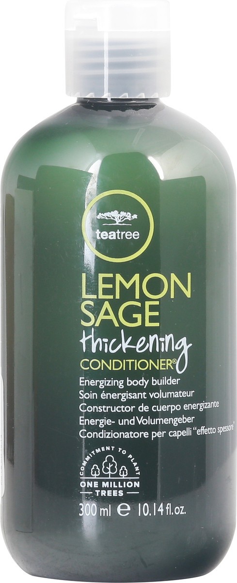 slide 4 of 9, Tea Tree Thickening Lemon Sage Conditioner 10.14 fl oz, 10.14 fl oz