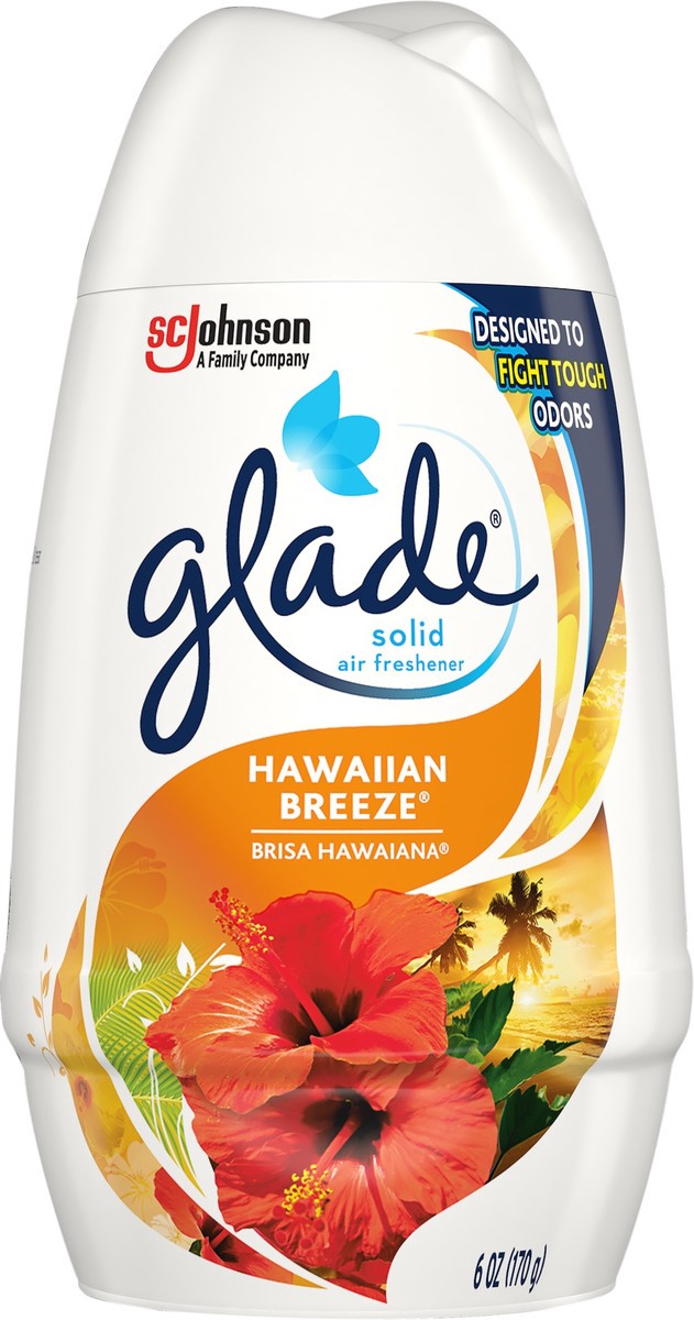 slide 7 of 8, Glade Solid Air Freshener, Hawaiian Breeze, 6 oz, 6 oz