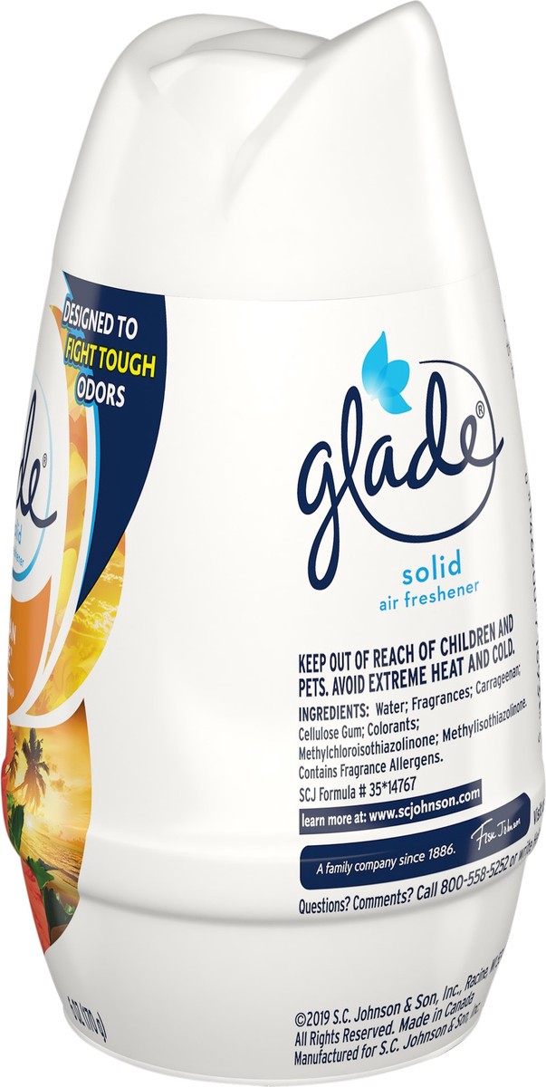 slide 6 of 8, Glade Solid Air Freshener, Hawaiian Breeze, 6 oz, 6 oz