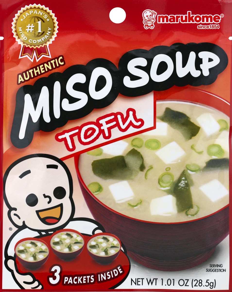 slide 2 of 5, Marukome Tofu Miso Soup 3 ea, 3 oz