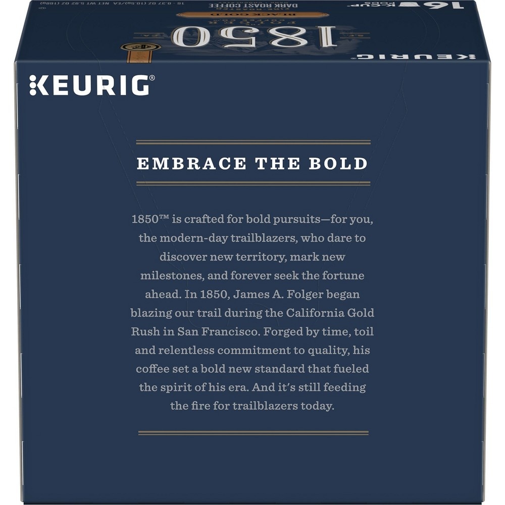 slide 3 of 3, 1850 Black Gold Keurig K-Cups, 16 ct