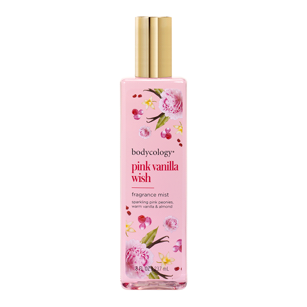 slide 1 of 1, bodycology Pink Vanilla Wish Mist, 8 oz