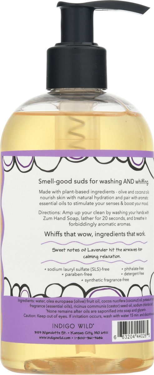 slide 5 of 9, Zum Lavender Hand Soap 12 fl oz, 12 fl oz