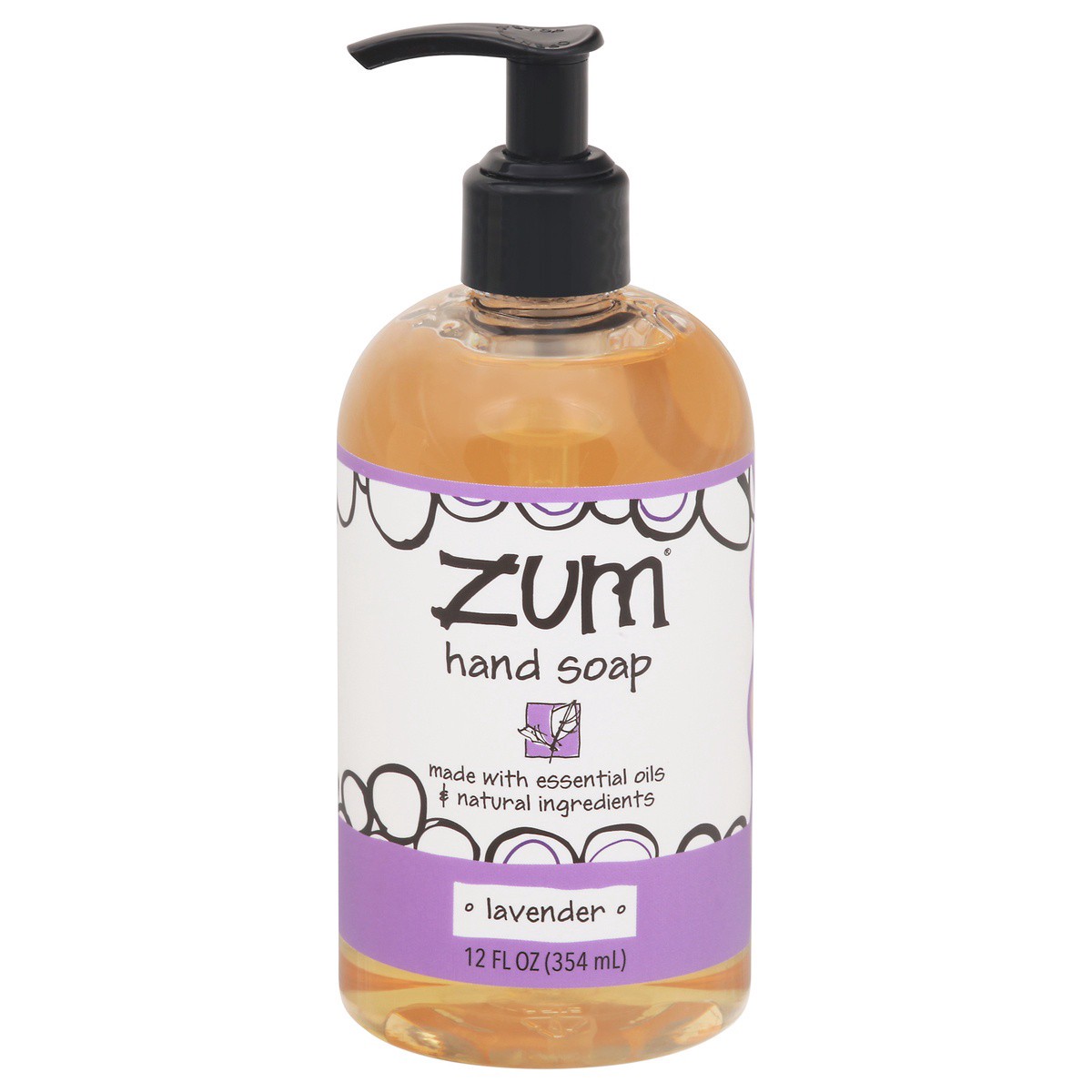 slide 1 of 9, Zum Lavender Hand Soap 12 fl oz, 12 fl oz