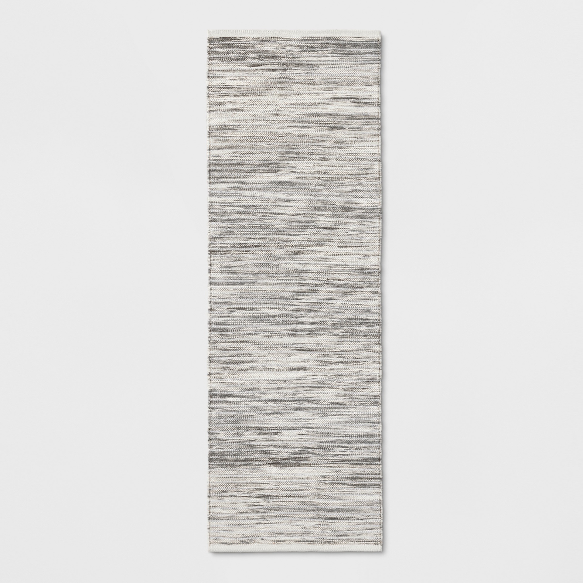 slide 1 of 4, 2'4"X7' Striped Metallic Woven Accent Rug Gray - Project 62, 1 ct