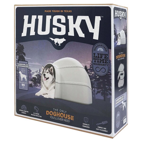 slide 4 of 13, HUSKY Doghouse 1 ea, 1 ct