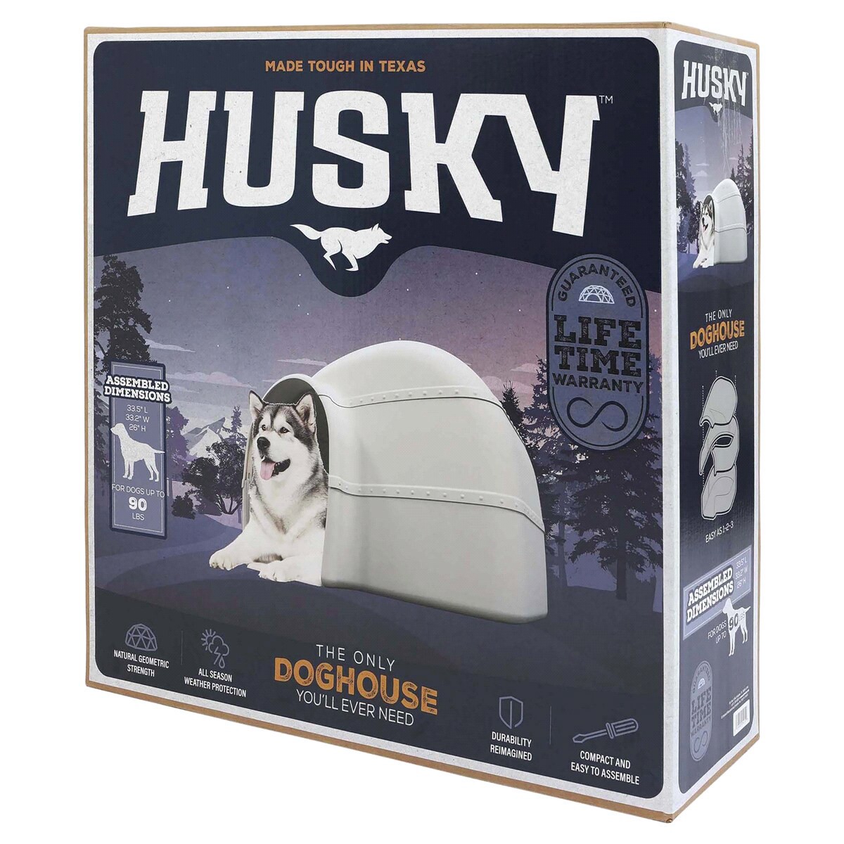 slide 5 of 13, HUSKY Doghouse 1 ea, 1 ct