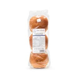 Euro Classic Authentic French Brioche Pre-Sliced Hamburger Buns