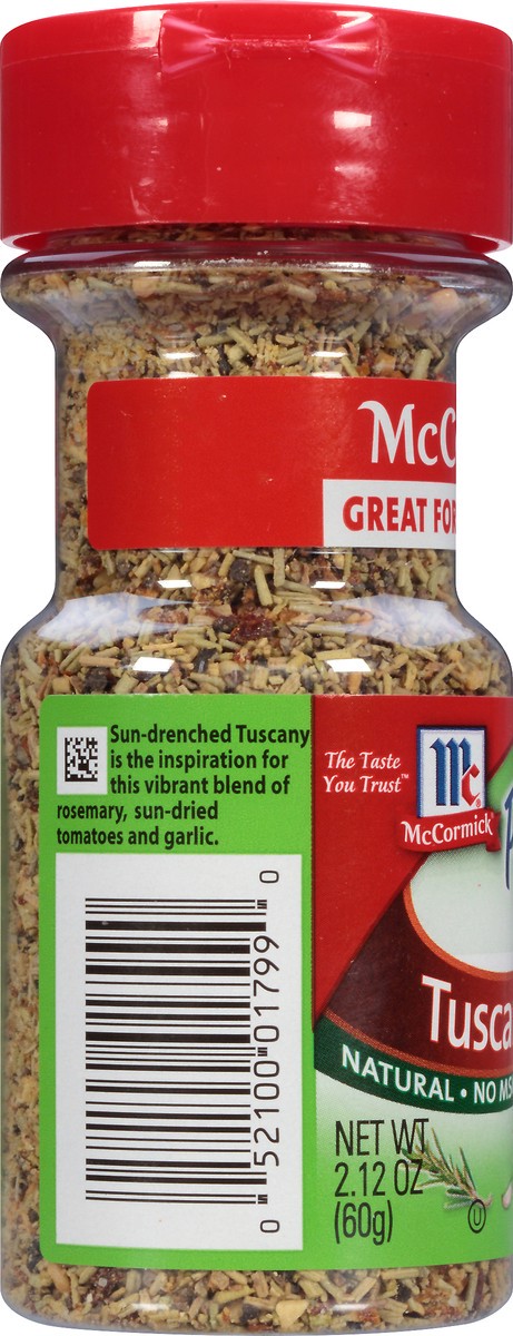 slide 7 of 7, McCormick Perfect Pinch Rosemary & Sun Dried Tomato Tuscan Seasoning, 2.12 oz, 2.12 oz