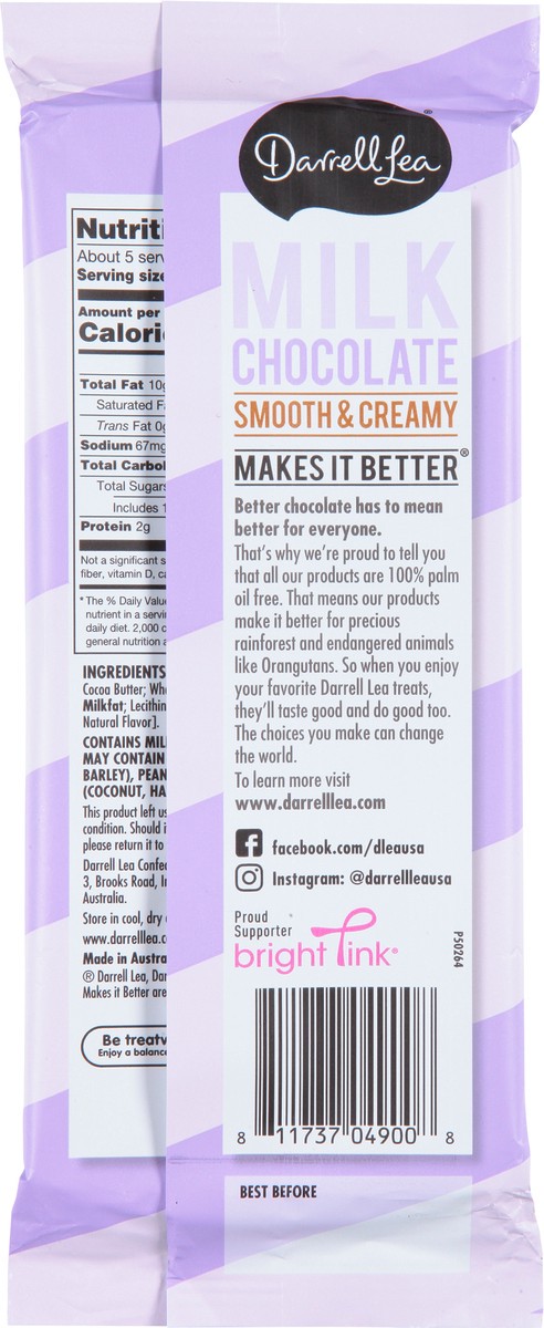 slide 3 of 9, Darrell Lea Milk Chocolate - 6 oz, 6 oz