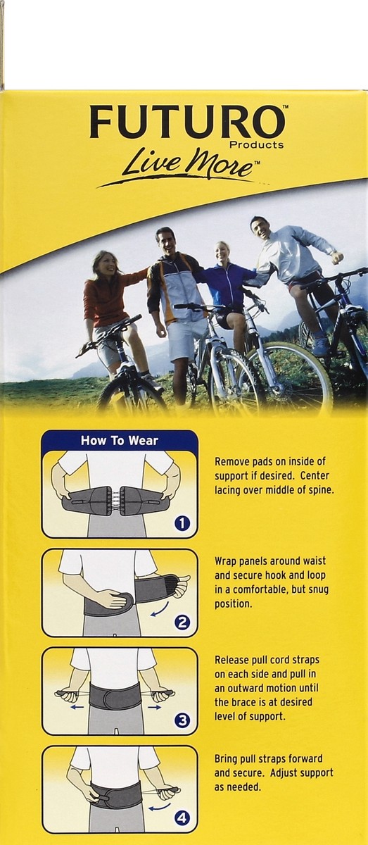 slide 2 of 4, Futuro Adjustable Back Support, 1 ct