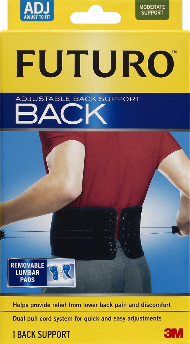 slide 4 of 4, Futuro Adjustable Back Support, 1 ct