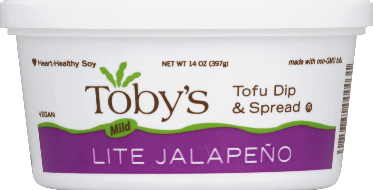 slide 1 of 1, Tobys Tofu Dip & Spread 14 oz, 14 oz