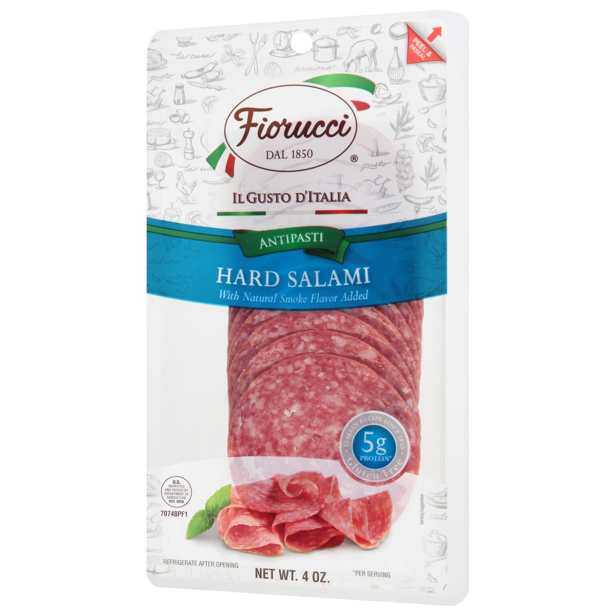 slide 3 of 9, Fiorucci Hard Salami Smoke Flavor, 4 oz