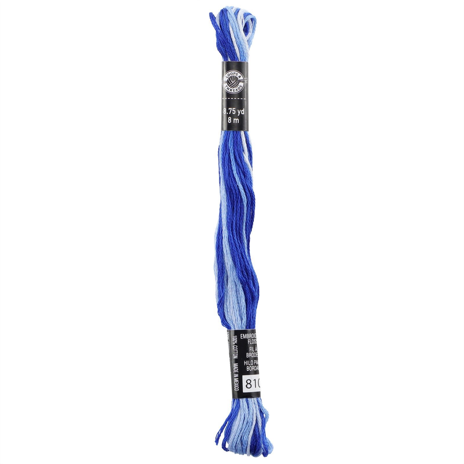 slide 4 of 5, Variegated Embroidery Floss Loops & Threads, 36ct., 36 ct