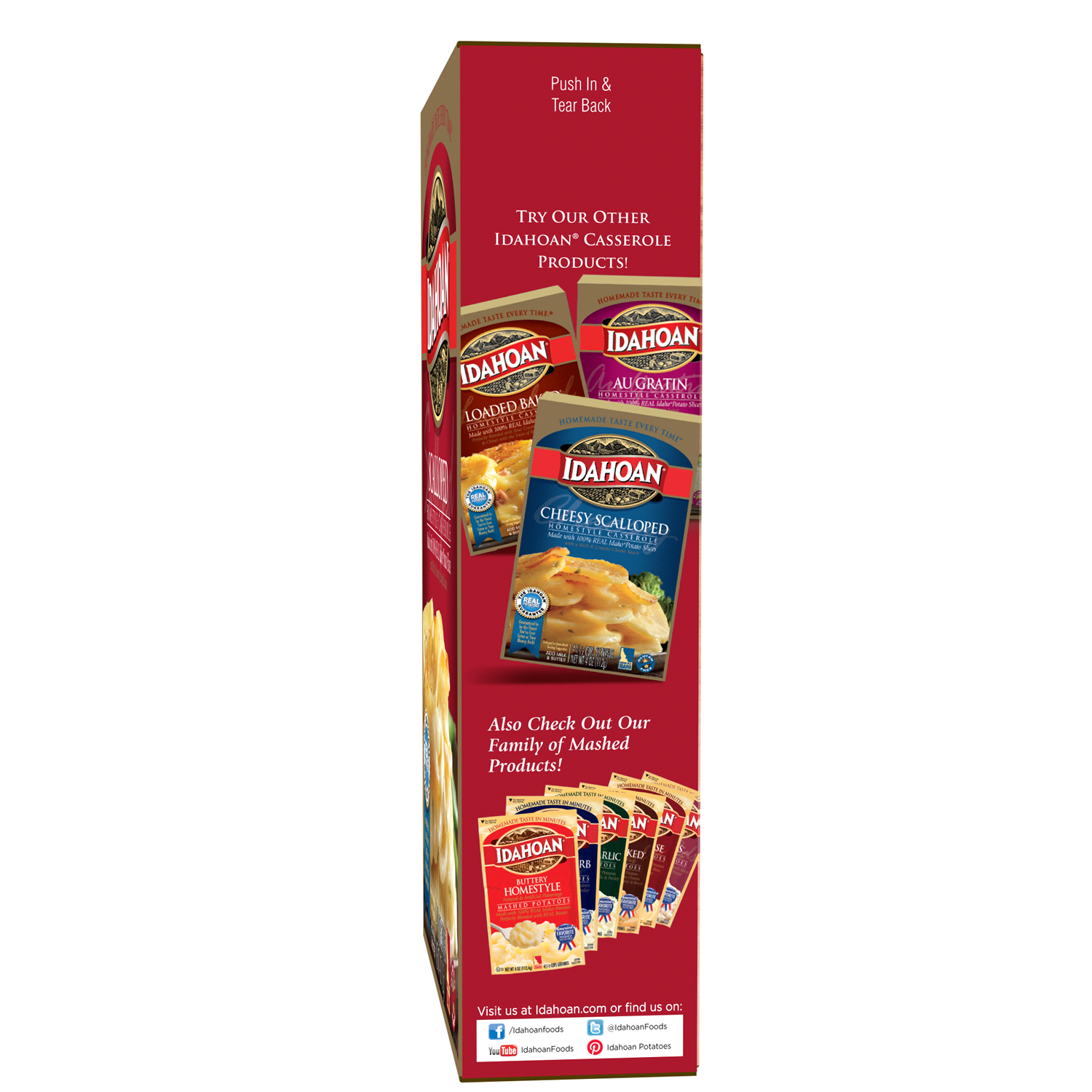 slide 3 of 4, Idahoan Scalloped Homestyle Casserole, 4 oz