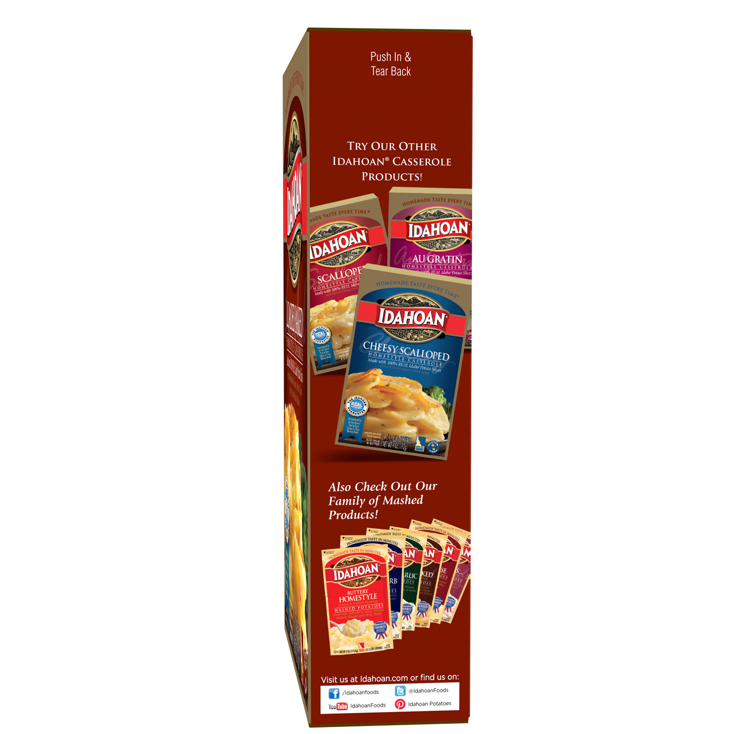 slide 3 of 4, Idahoan Loaded Baked Homestyle Casserole, 4 oz