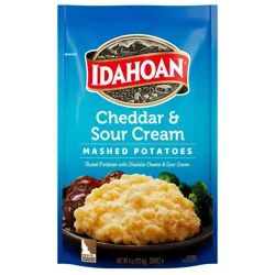 Idahoan Cheddar & Sour Cream Mashed Potatoes