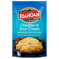 Idahoan Cheddar & Sour Cream Mashed Potatoes