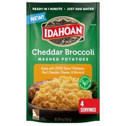 Idahoan Cheddar Broccoli Mashed Potatoes 4 Oz