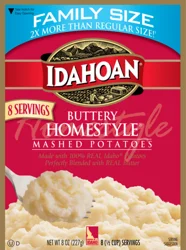 Idahoan Buttery Homestyle Mashed Potatoes Family Size