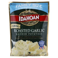 Idahoan Roasted Garlic Mashed Potatoes Family Size