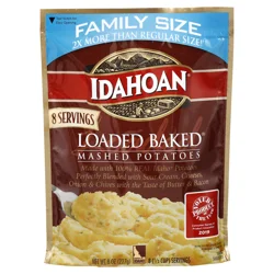 Idahoan Loaded Baked Mashed Potatoes Family Size