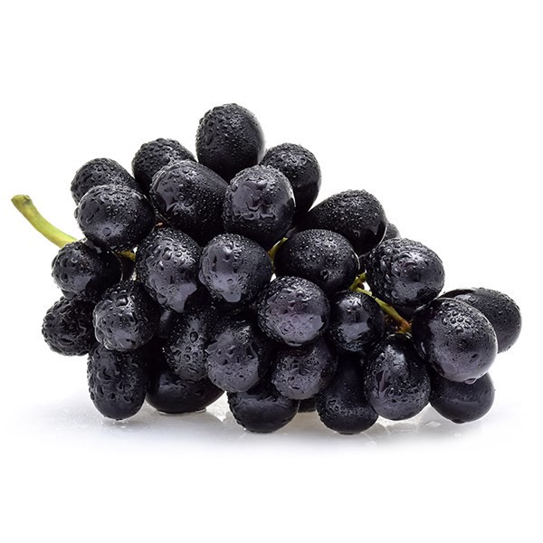 slide 1 of 1, Black Seedless Grapes, 1 ct