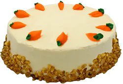 Central Market Carrot Cake with Cream Cheese Icing, 9 in