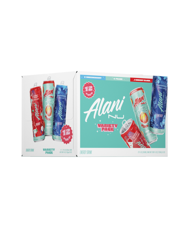 slide 3 of 5, Alani Nu Alani Variety Pack Energy Drink- 12 ct; 12 fl oz, 12 ct; 12 fl oz