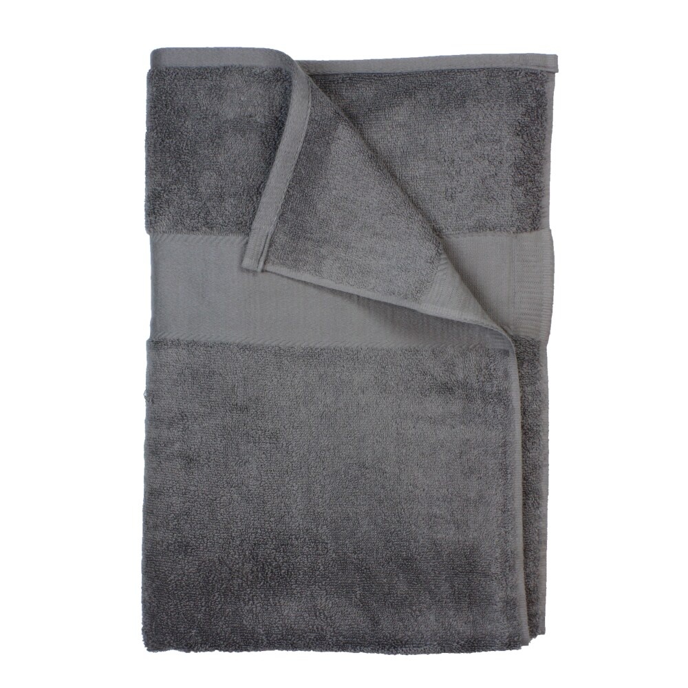 slide 1 of 1, American Heritage Bath Sheet - Dark Grey, 1 ct