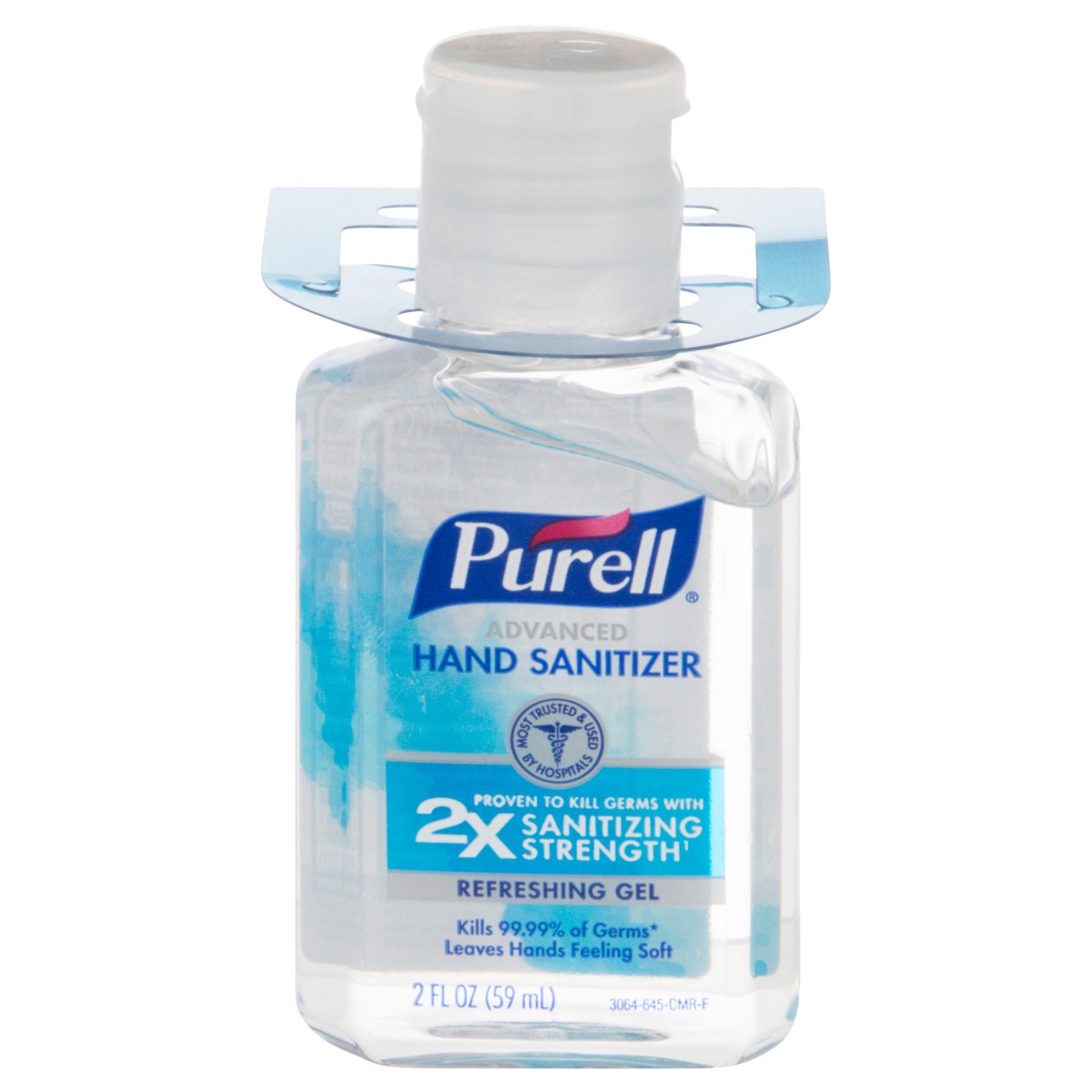 slide 10 of 13, PURELL Advanced Hand Sanitizer Gel, 2 fl oz Portable Flip Cap Bottle, 2 fl oz