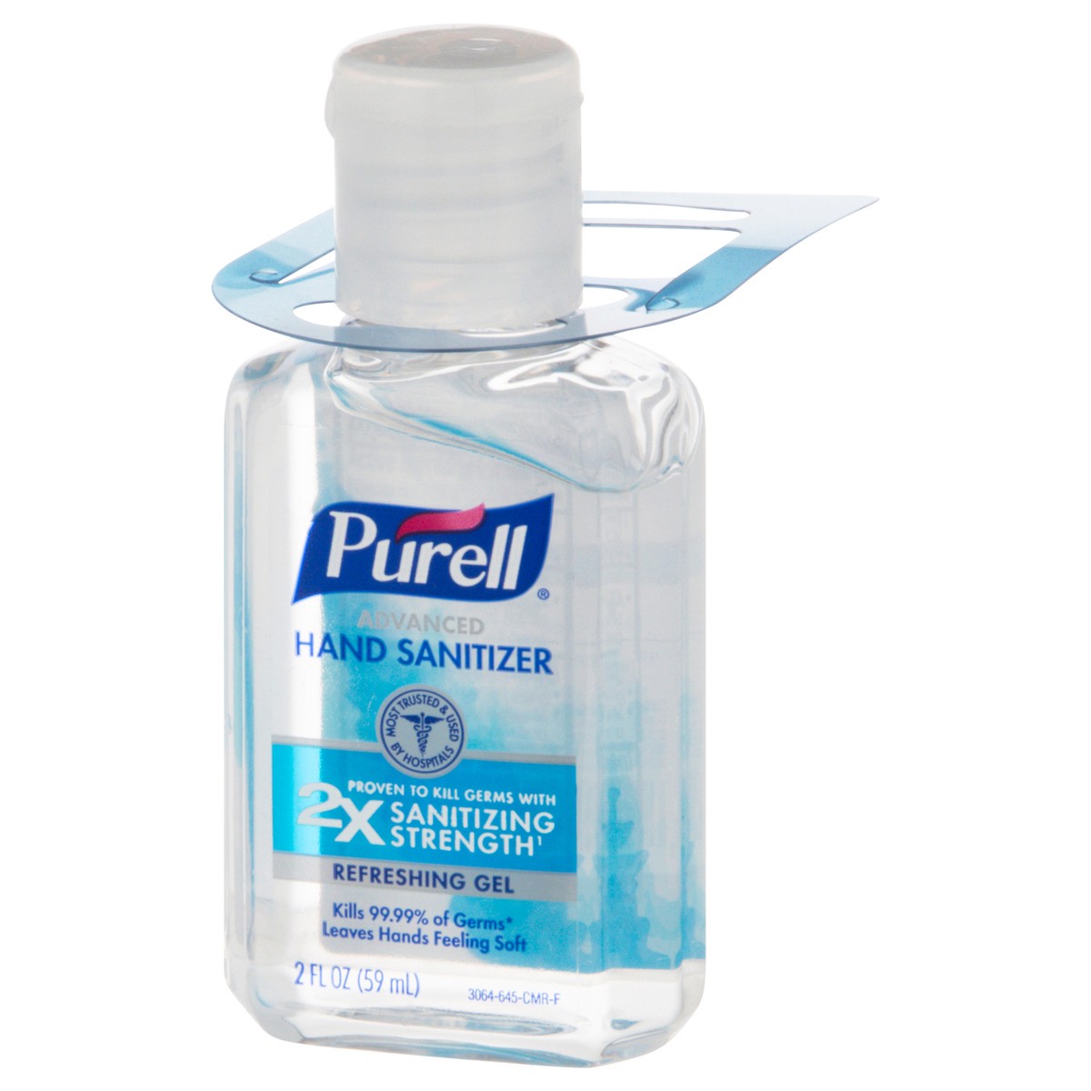 slide 8 of 13, PURELL Advanced Hand Sanitizer Gel, 2 fl oz Portable Flip Cap Bottle, 2 fl oz