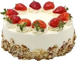 Central Market Strawberry Shortcake, 9 in