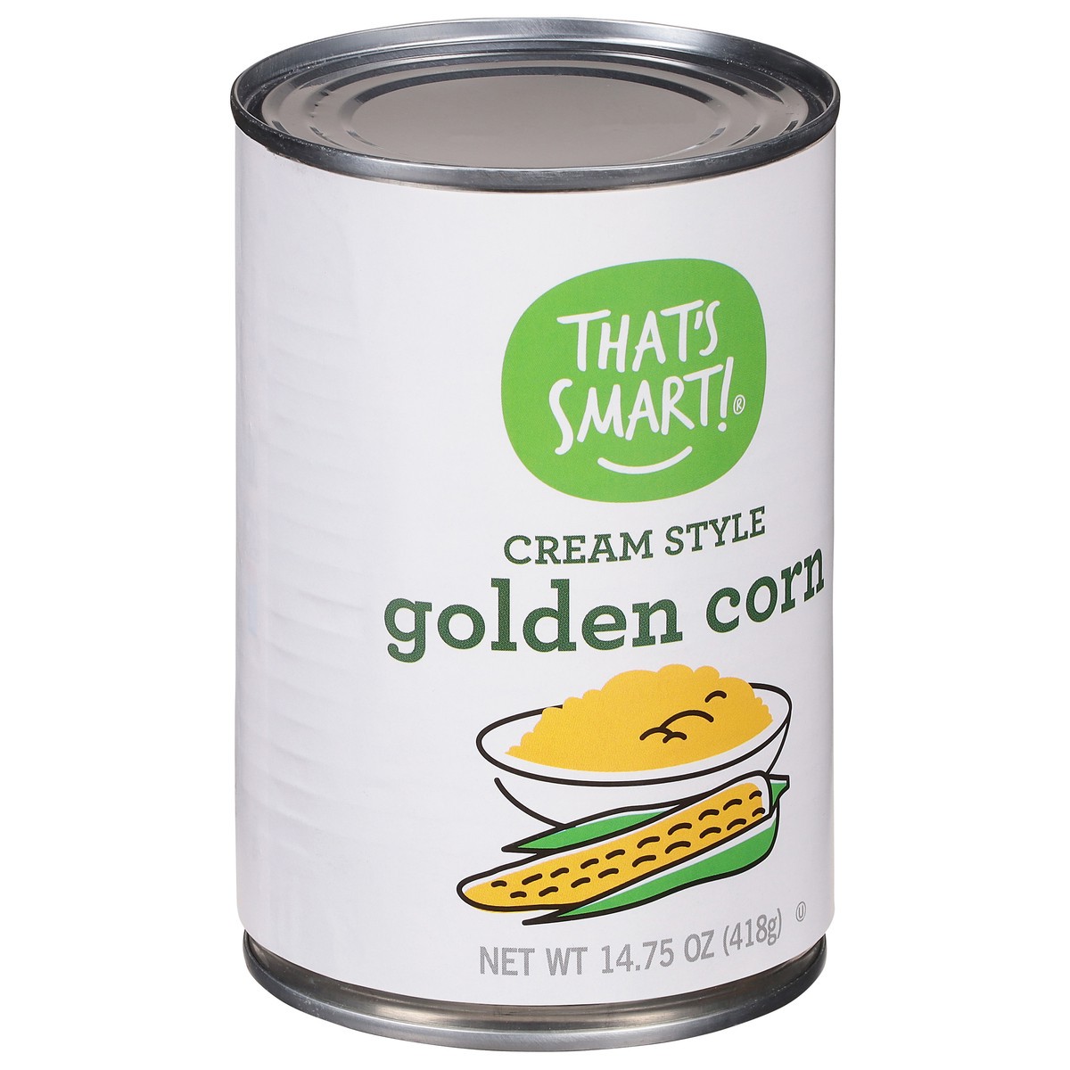 slide 2 of 9, That's Smart! Cream Style Golden Corn 14.75 oz, 14.75 oz