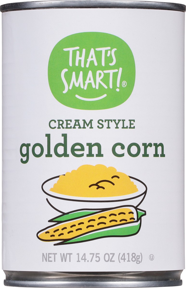 slide 6 of 9, That's Smart! Cream Style Golden Corn 14.75 oz, 14.75 oz