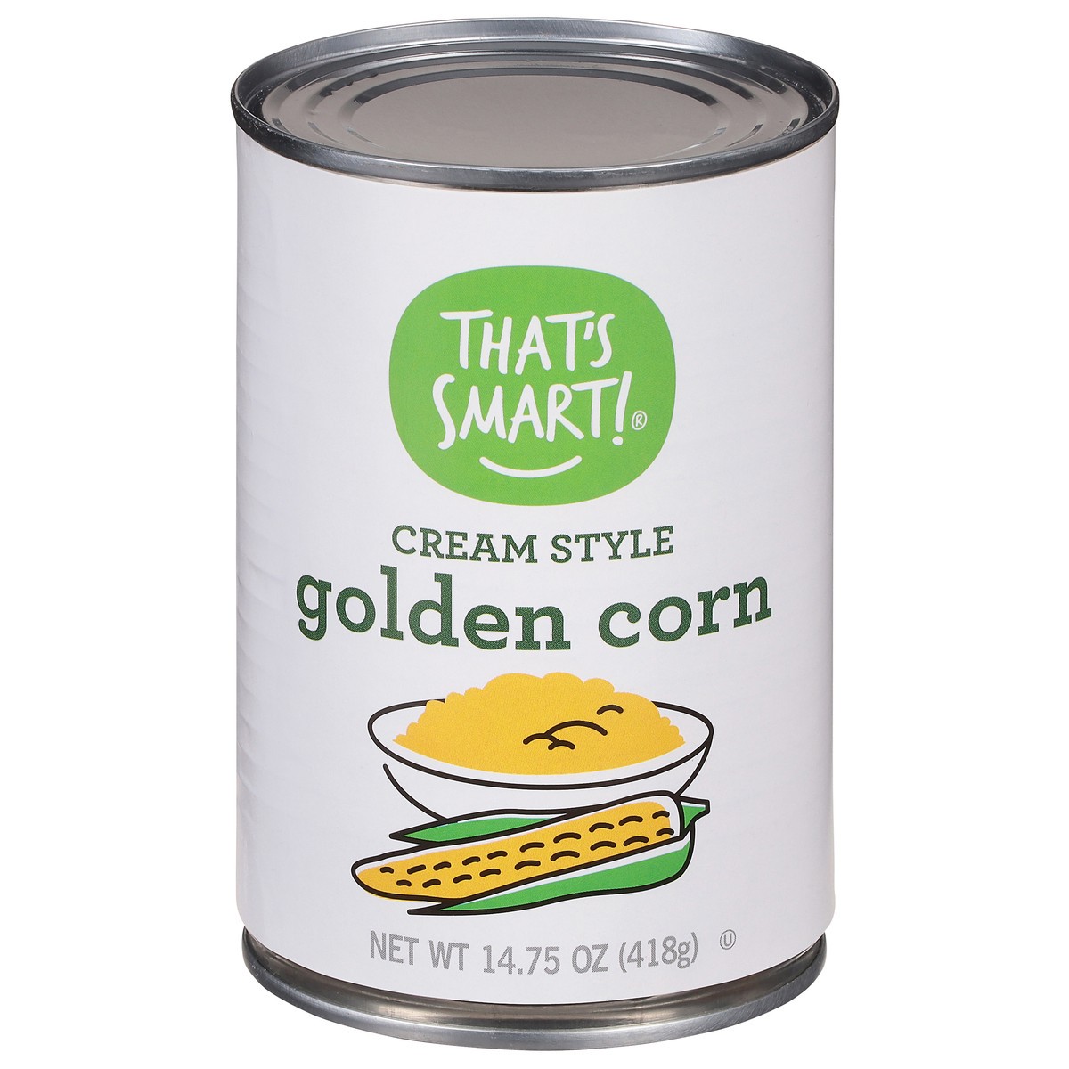 slide 1 of 9, That's Smart! Cream Style Golden Corn 14.75 oz, 14.75 oz